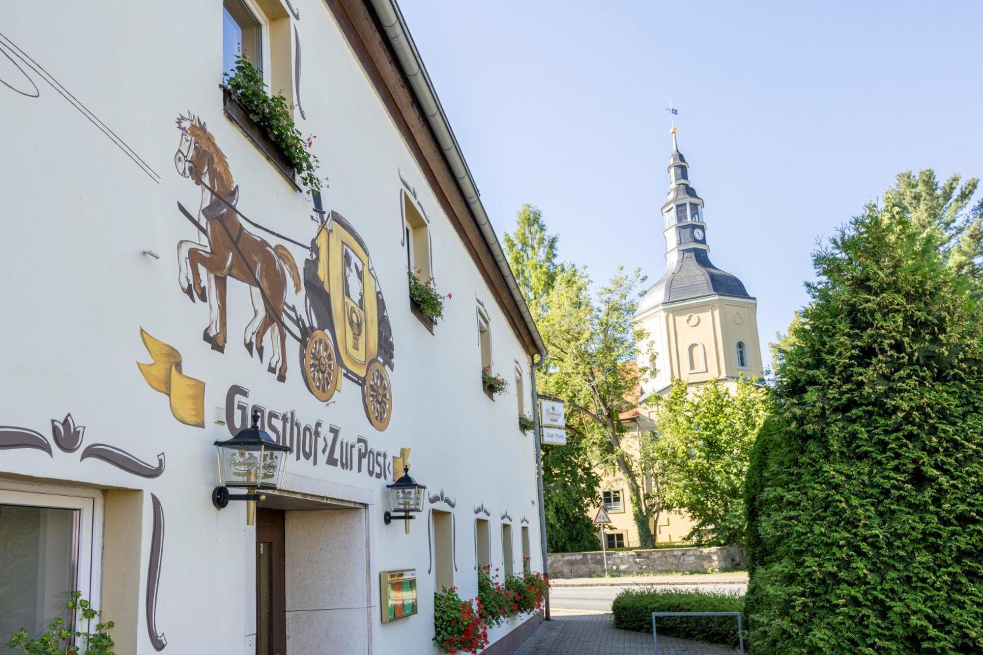 Hotel Zur Post Пирна Экстерьер фото